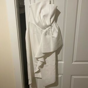 Ivory Reception Midi Dress
